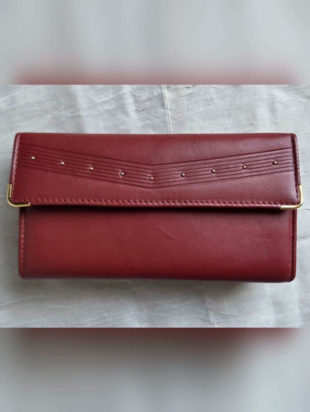 Vintage Baronet Continental Checkbook Wallet